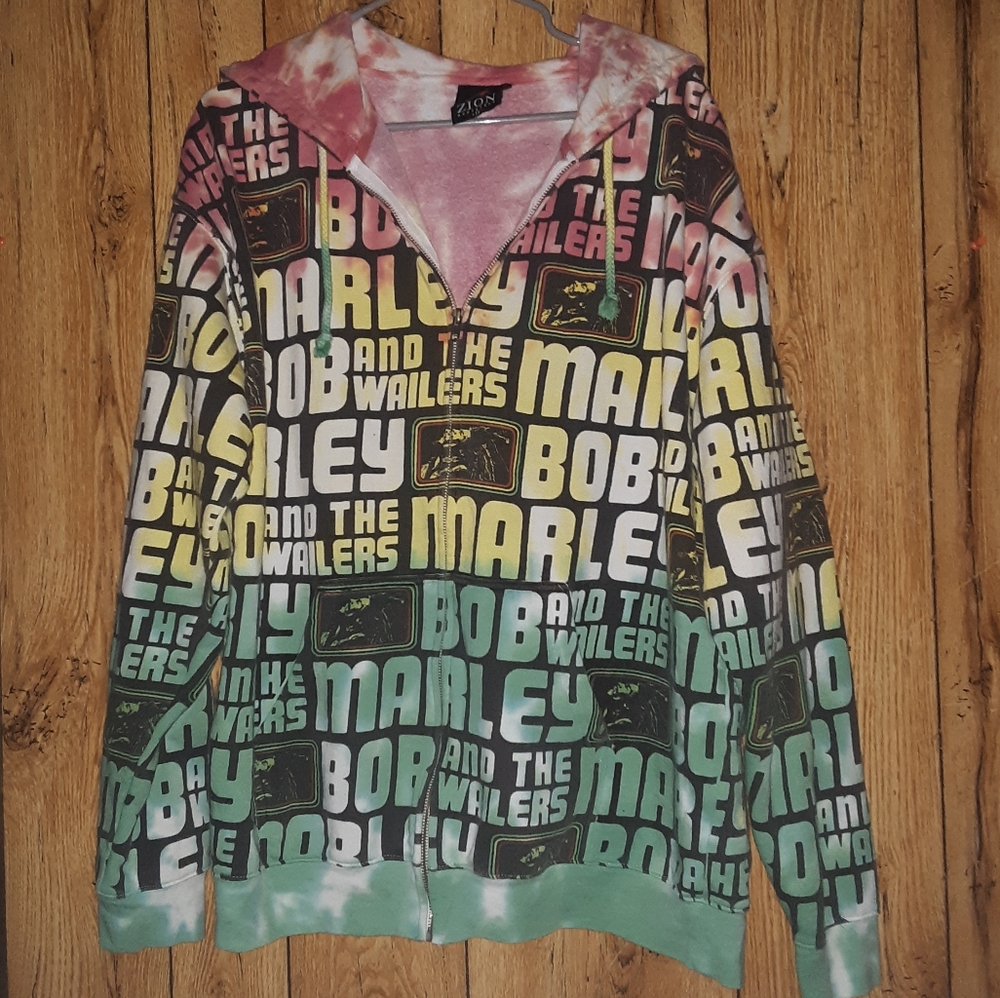 Tie dye Bob Marley Hoodie
